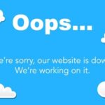 Website outage May 2025