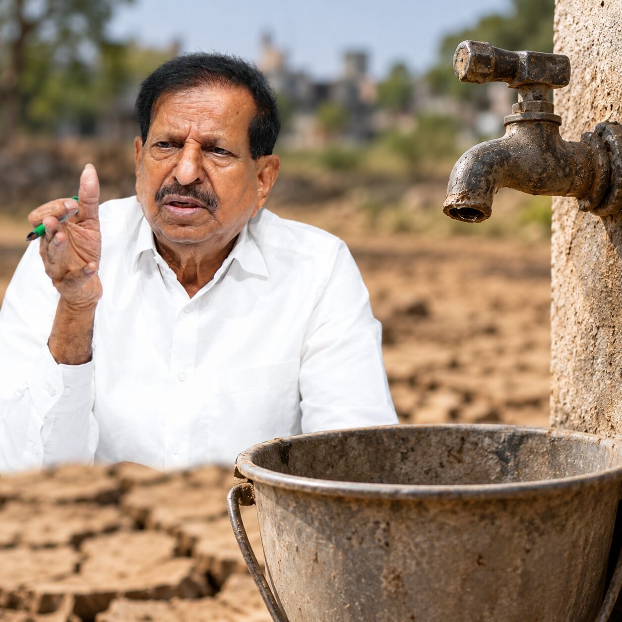 Maharashtra minister Ganesh Naik opposes water cut in Navi Mumbai
